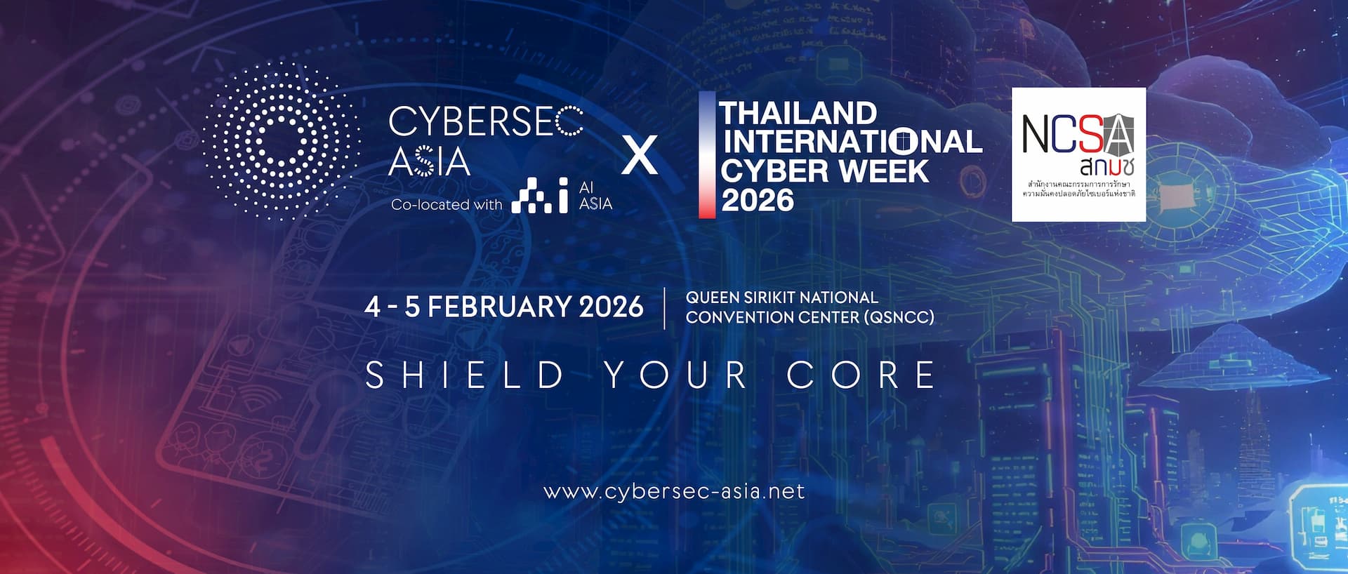 Cybersec Asia x Thailand International Cyber Week 2026 (powered by NCSA ...